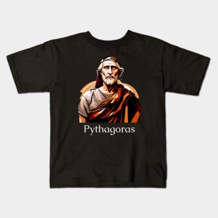 Pythagoras Math Teacher Gift , Pythagorean theorem, funny Kids T-Shirt